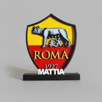 Decorazione AS roma personalizzabile tifoso