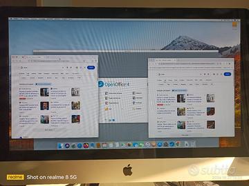 IMac 27 perfetto - 8 GB RAM 250 SSD ATIRADEON512MB
