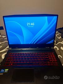 portatile msi gf66 da gaming 
