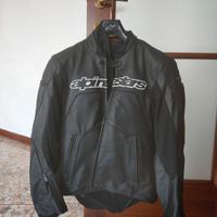 Giacca moto pelle Alpinestar uomo