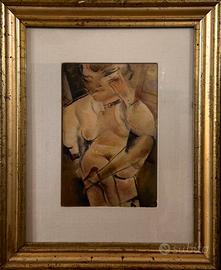 Alberto Manfredi “Modella sulla poltrona”