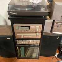 Impianto stereo Kenwood completo anni 70-80