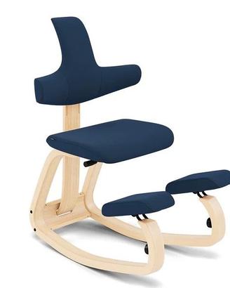 Varier Thatsit naturale tessuto Tonal blu