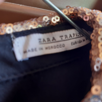 Abito a sacchetto nero