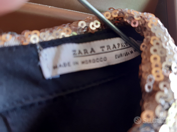 Abito a sacchetto nero