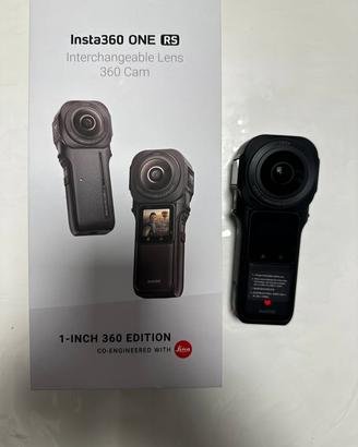 insta360 ONE RS 1-Inch 360 lenti leica
