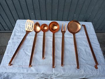 Accessori da cucina in rame