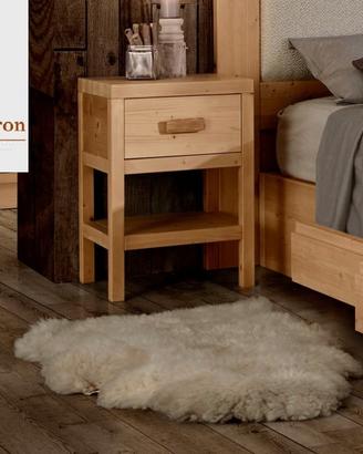 Mobili Rustici Comodini Legno Abete cod0237