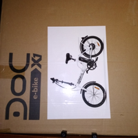 Bicicletta elettrica pieghevole