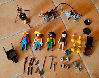 Playmobil 3747 cercatori d'oro . anni 80