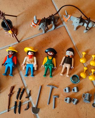 Playmobil 3747 cercatori d'oro . anni 80