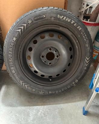 Cerchioni con Gomme Termiche 185/65 R14 