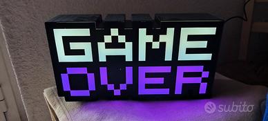 Scritta Led - GAME OVER