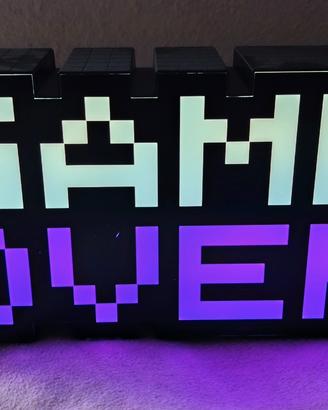 Scritta Led - GAME OVER