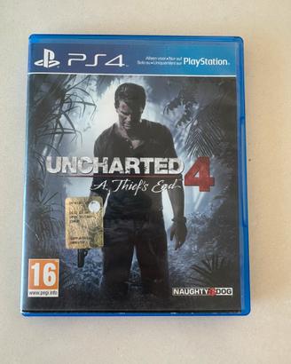 Uncharted 4 (playstation 4)