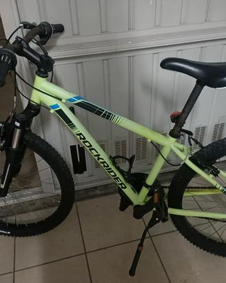 Bici Rockrider St 500 ruota 24 pollici. 
