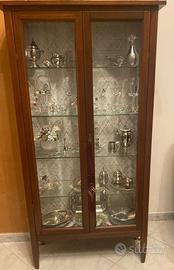 Vetrina legno ante in vetro come nuova