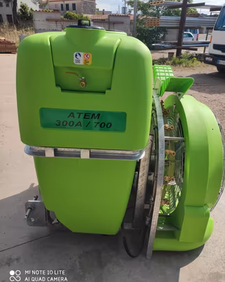 Atomizzatore da 300 litri per Trattore