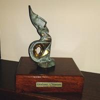 Scultura a tutto tondo in bronzo di G. Ottaviani