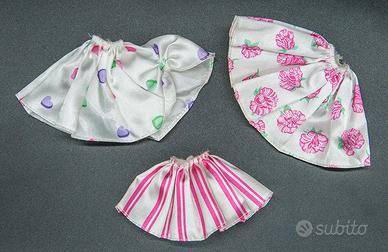 3 gonne bambola "Peppermint Rose" - Mattel 1992