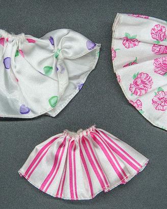 3 gonne bambola "Peppermint Rose" - Mattel 1992
