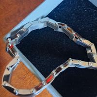 bracciale uomo in acciaio