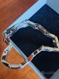 bracciale uomo in acciaio