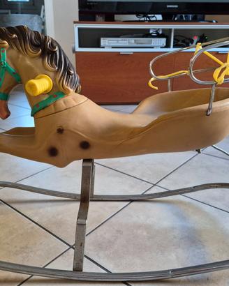 Cavallo Cavallino a dondolo Canova anni 60