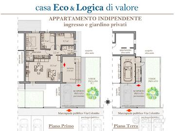 Appartamento BIO-EDILIZIA Classe A4 Nzeb