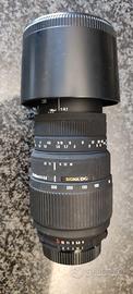 Obiettivo Sigma 70-300 mm f/4-5.6 DG