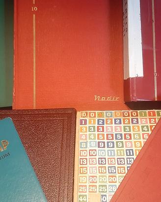 album raccoglitori/classificatori filatelici retro