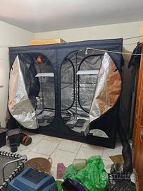 Grow Box professionale completa + Box secondario 