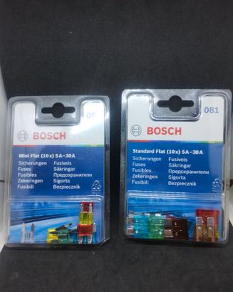 Bosch fusibili 10 mini flat e 10 standard flat