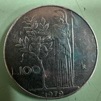 100 lire minerva 1979