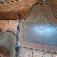letto in ferro antico