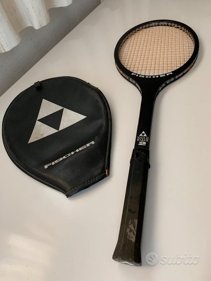 Raquette De Tennis Fischer GDS 700 D'occasion Avec Housse Et 2 Tubes Neufs