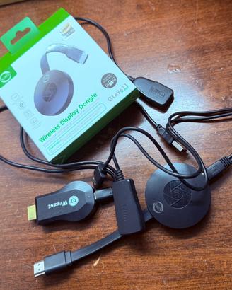 Due Ricevitori per lo streaming di display