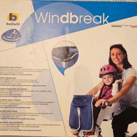 windbreak Bellelli parabrezza seggiolino bambini