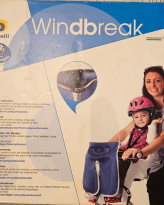 windbreak Bellelli parabrezza seggiolino bambini