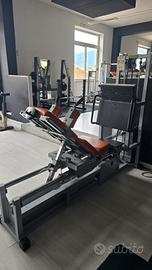 pressa orizzontale tecnogym silver 