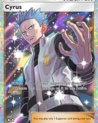 Carta Pokemon TCG Pocket Cyrus 2 Stelle