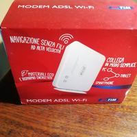 Modem ADSL WiFi TIM MAI USATO