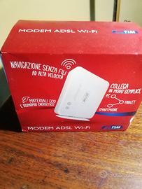Modem ADSL WiFi TIM MAI USATO