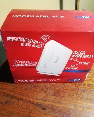 Modem ADSL WiFi TIM MAI USATO