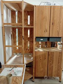 Scaffale Angolare IKEA IVAR Modulare (Usato