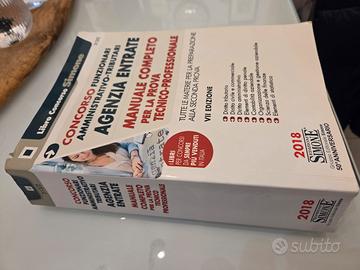 Manuale Agenzia Entrate prova funzionari tributari