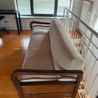 Divano letto modernariato restaurato