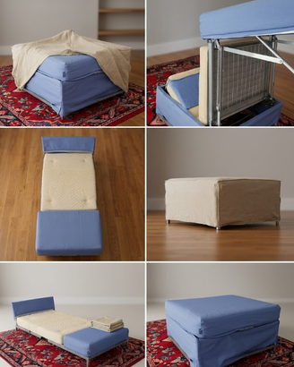 Pouf Letto Singolo