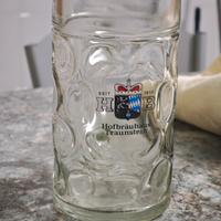 boccale birra più bicchieri stella Artois 