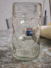 boccale birra più bicchieri stella Artois 